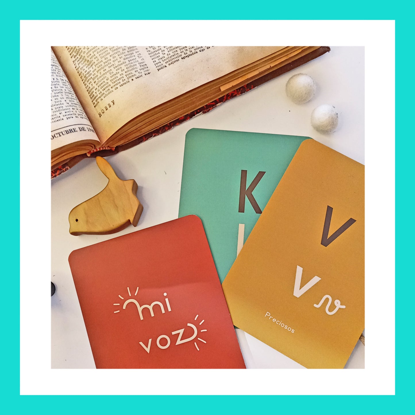 Cartas Abecedario Mágico "Mi Voz"