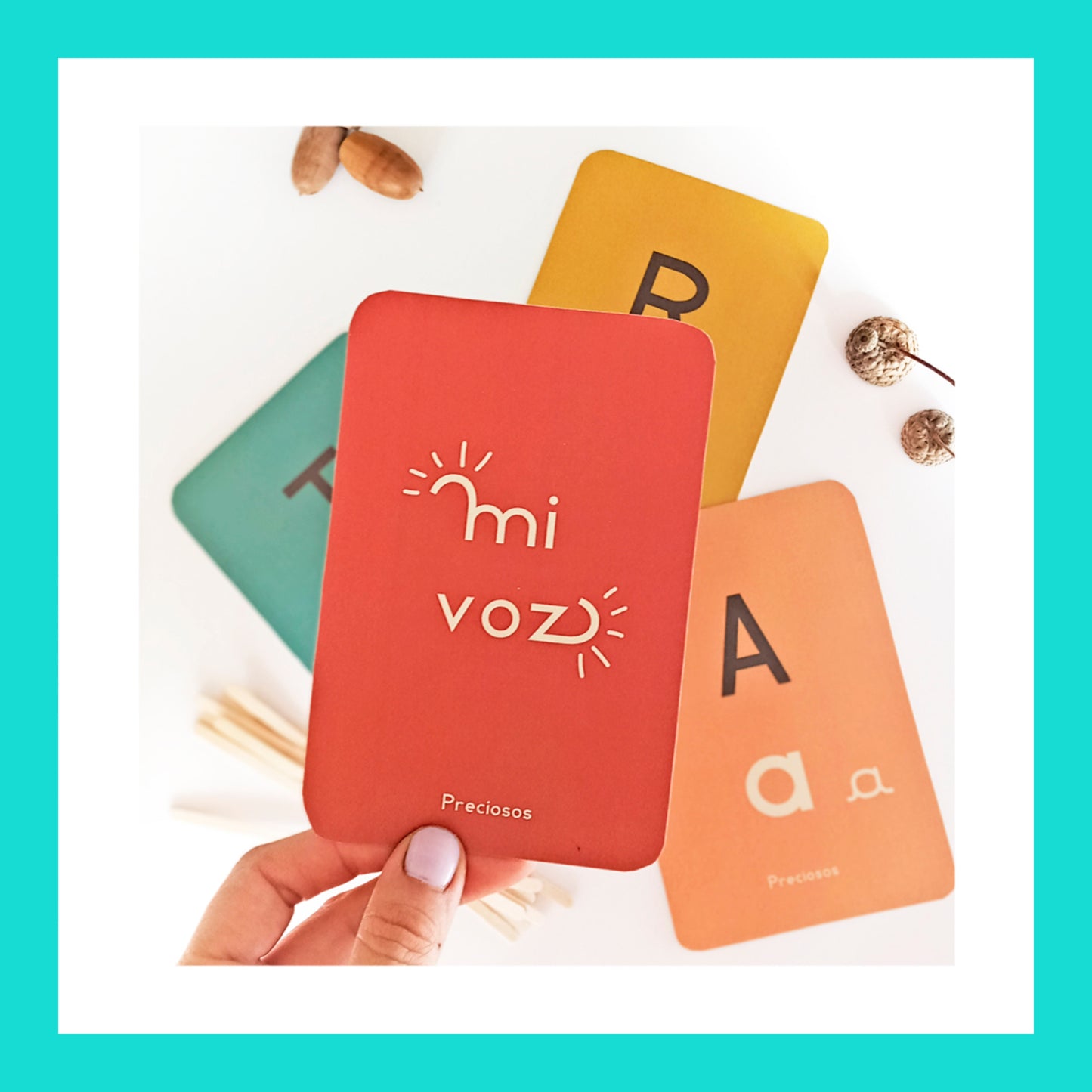 Cartas Abecedario Mágico "Mi Voz"