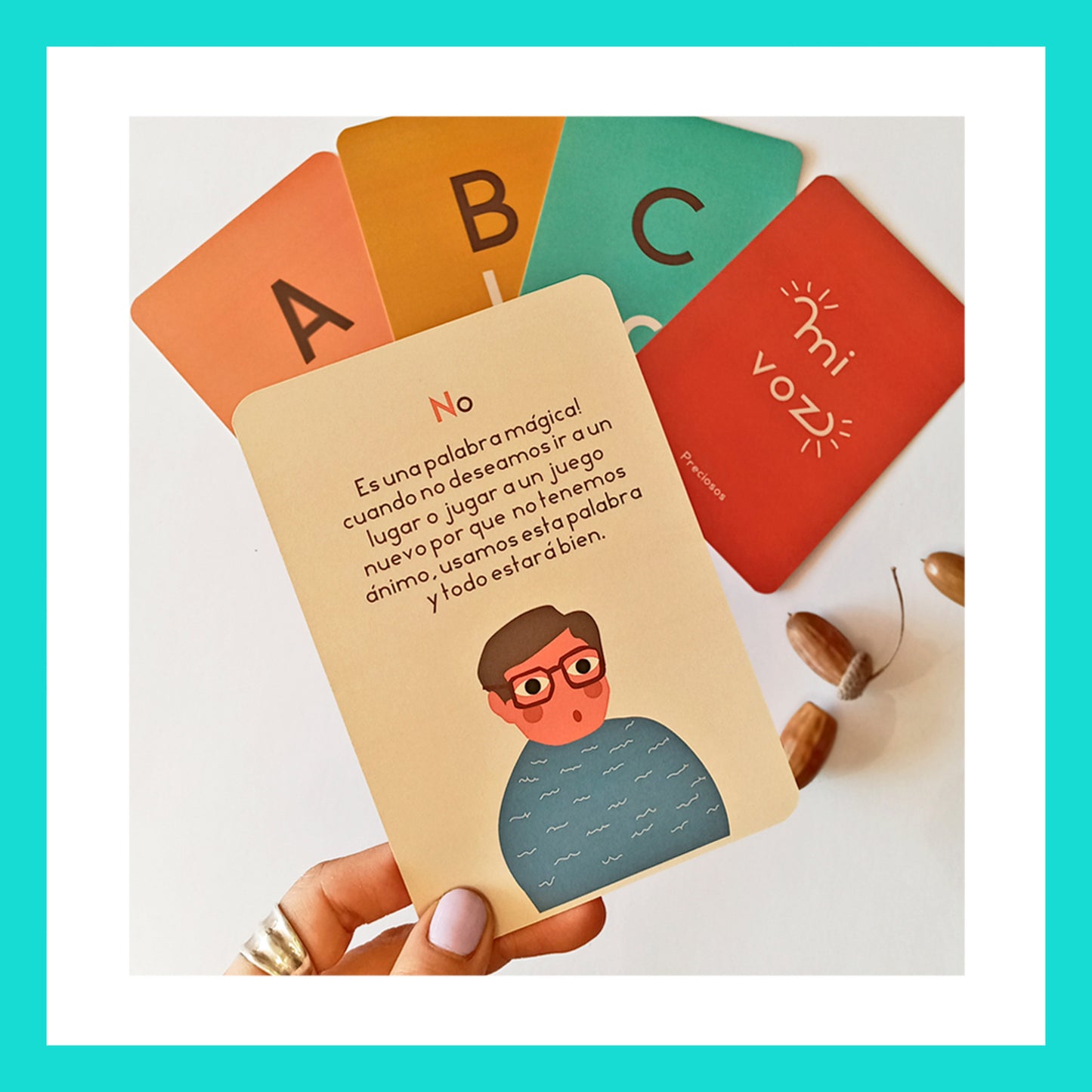 Cartas Abecedario Mágico "Mi Voz"