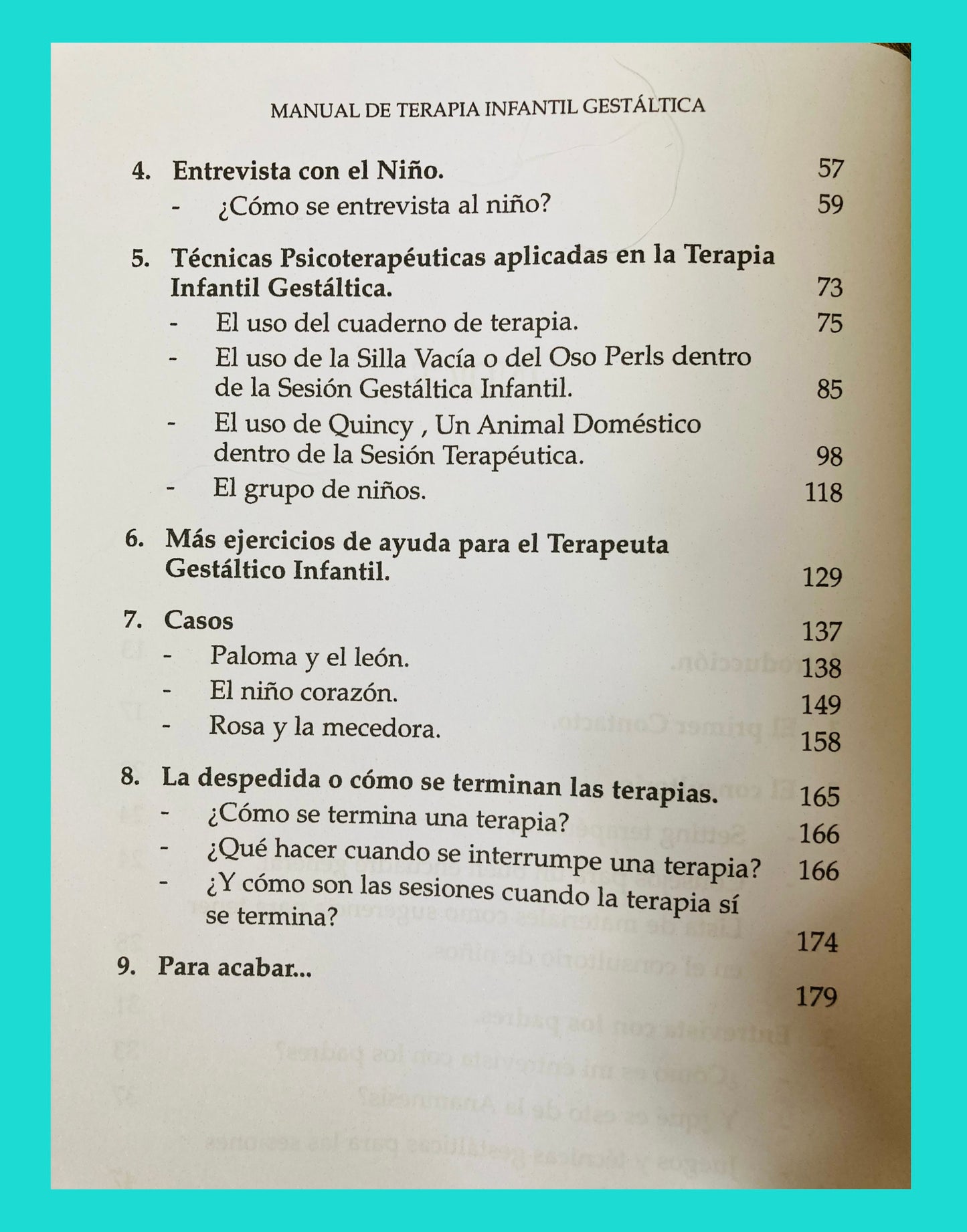 Manual de Terapia Infantil Gestáltica