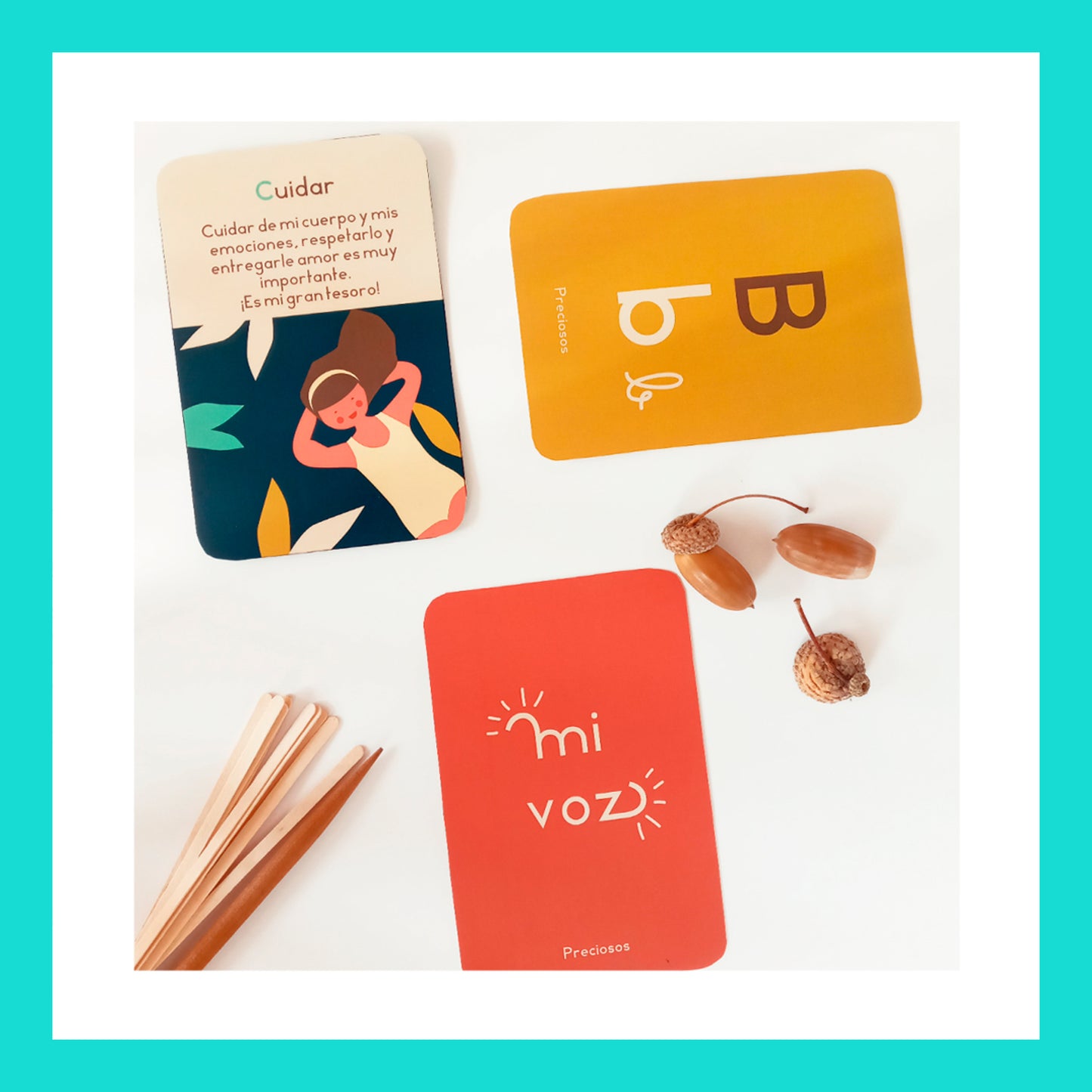 Cartas Abecedario Mágico "Mi Voz"