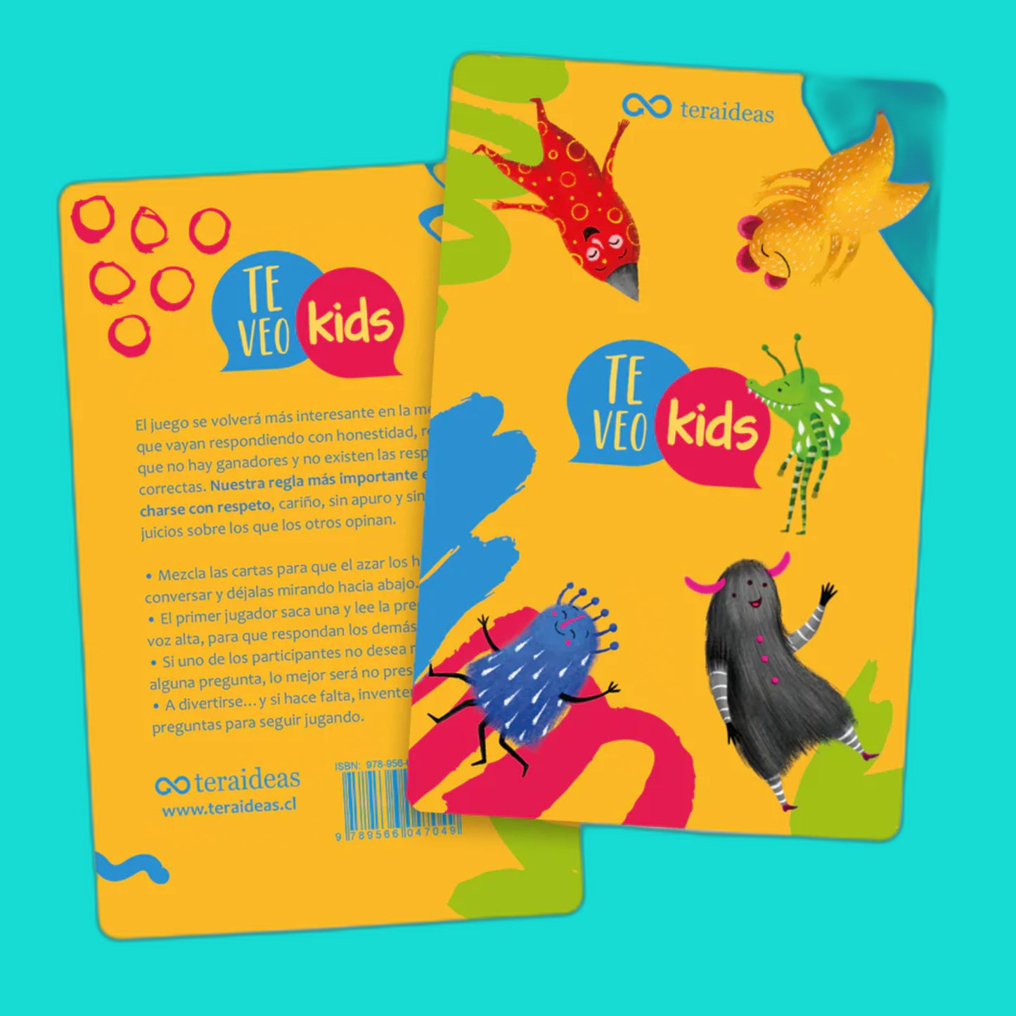 Cartas Te Veo Kids