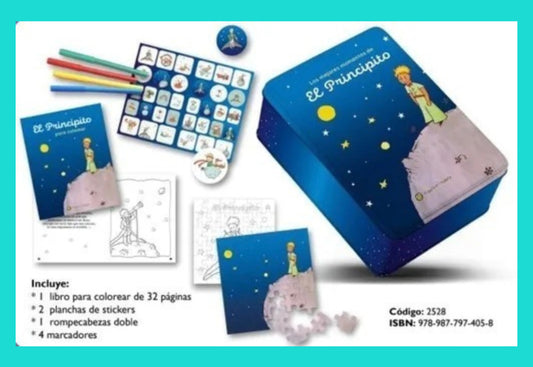 Caja Metálica: El Principito