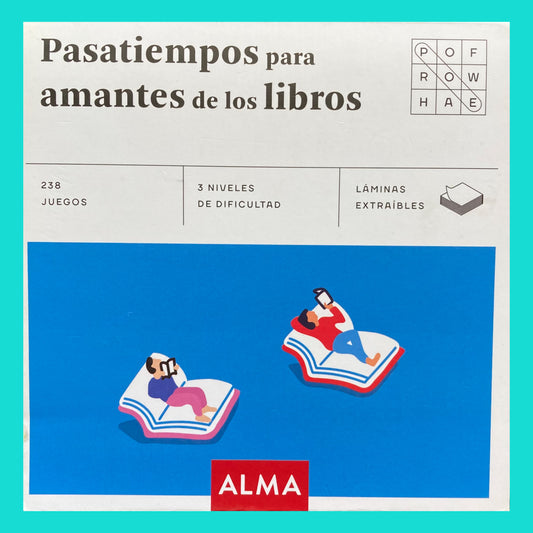 Pasatiempos para Amantes de los Libros