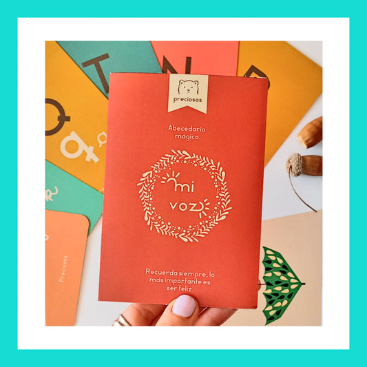 Cartas Abecedario Mรกgico "Mi Voz"